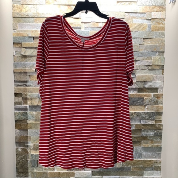 Sejour Stripe Top (Plus) - Picture 4 of 5